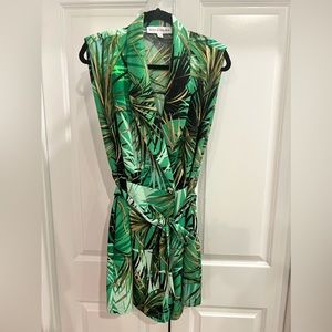 Emma & Michele Tropical Print Romper